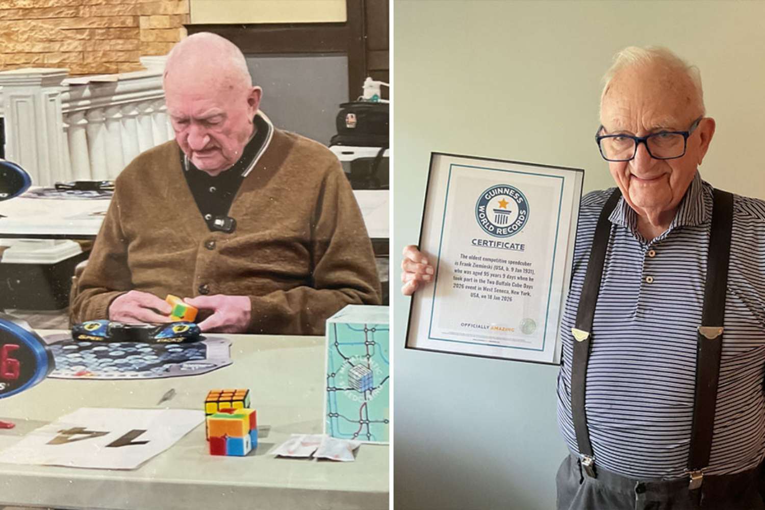 95 anni cubo di Rubik