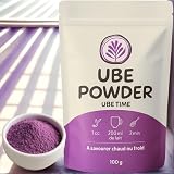 Premium Ube Powder ● 100 Grams of 100% Pure Ube Powder ● Philippine Origin ● Without Additives or Colorants ● Vegan, Gluten Free and Without Added Sugar ● Ube Milk, Bowls and Pastries