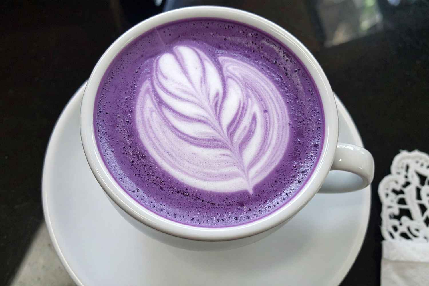 ube latte