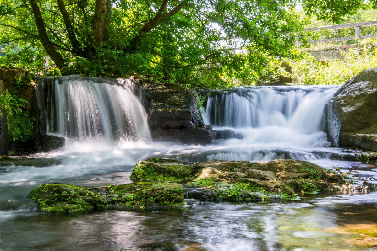 Monte Gelato waterfalls