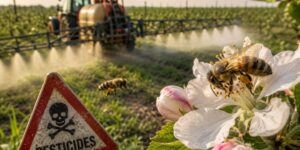 Glyphosate is an enemy of bees: the herbicide alters their brain and reduces honey production
