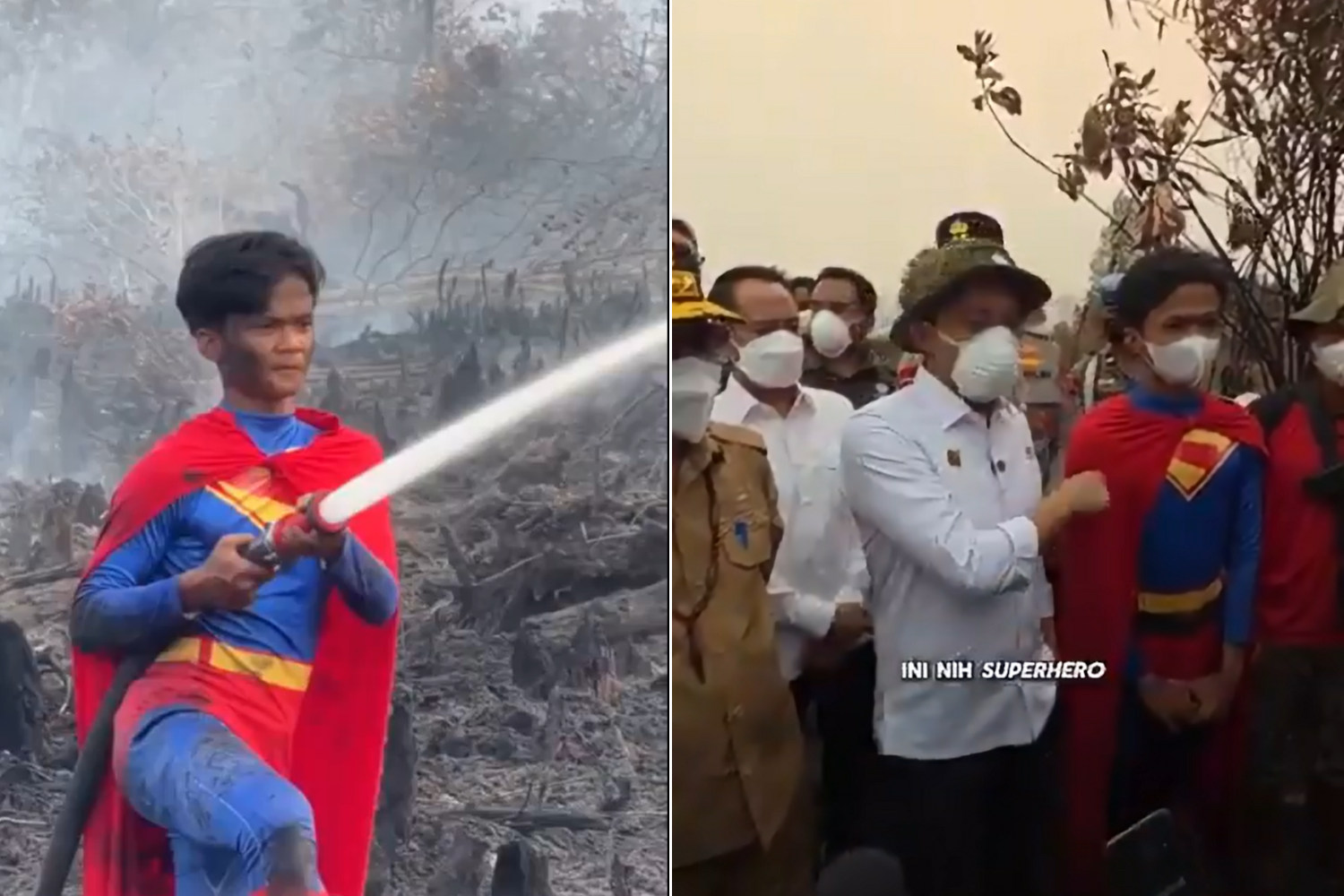 Superman incendi