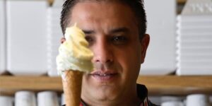 It’s at Pigneto, in Rome, the best ice cream shop in the world and it’s worth going there at least once in your life