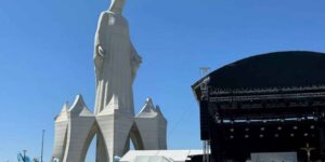 The tallest Madonna in Europe stands out in a tiny village: the newly inaugurated statue surpasses the Christ of Rio