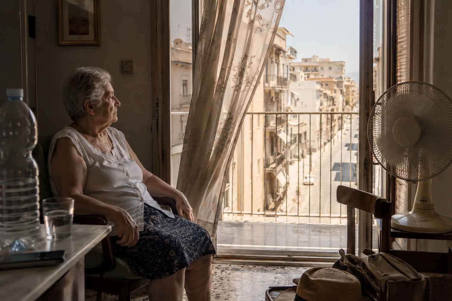 anziani solitudine caldo estremo