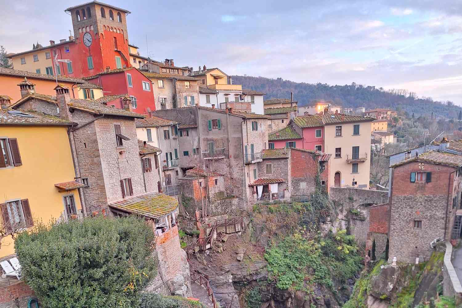 I'll take you to the beautiful, colorful medieval village with the oldest mill in Tuscany that few people know about