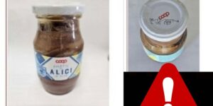 If you bought anchovy fillets at the Coop, check the batch and the expiry date