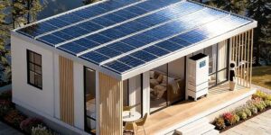 On Amazon they are selling a prefabricated folding house that can be assembled in a few hours complete with solar panels