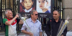 A Palestinian father and an Israeli father united by the pain of their murdered daughters, fight together for peace (and aim straight for the Nobel Prize)