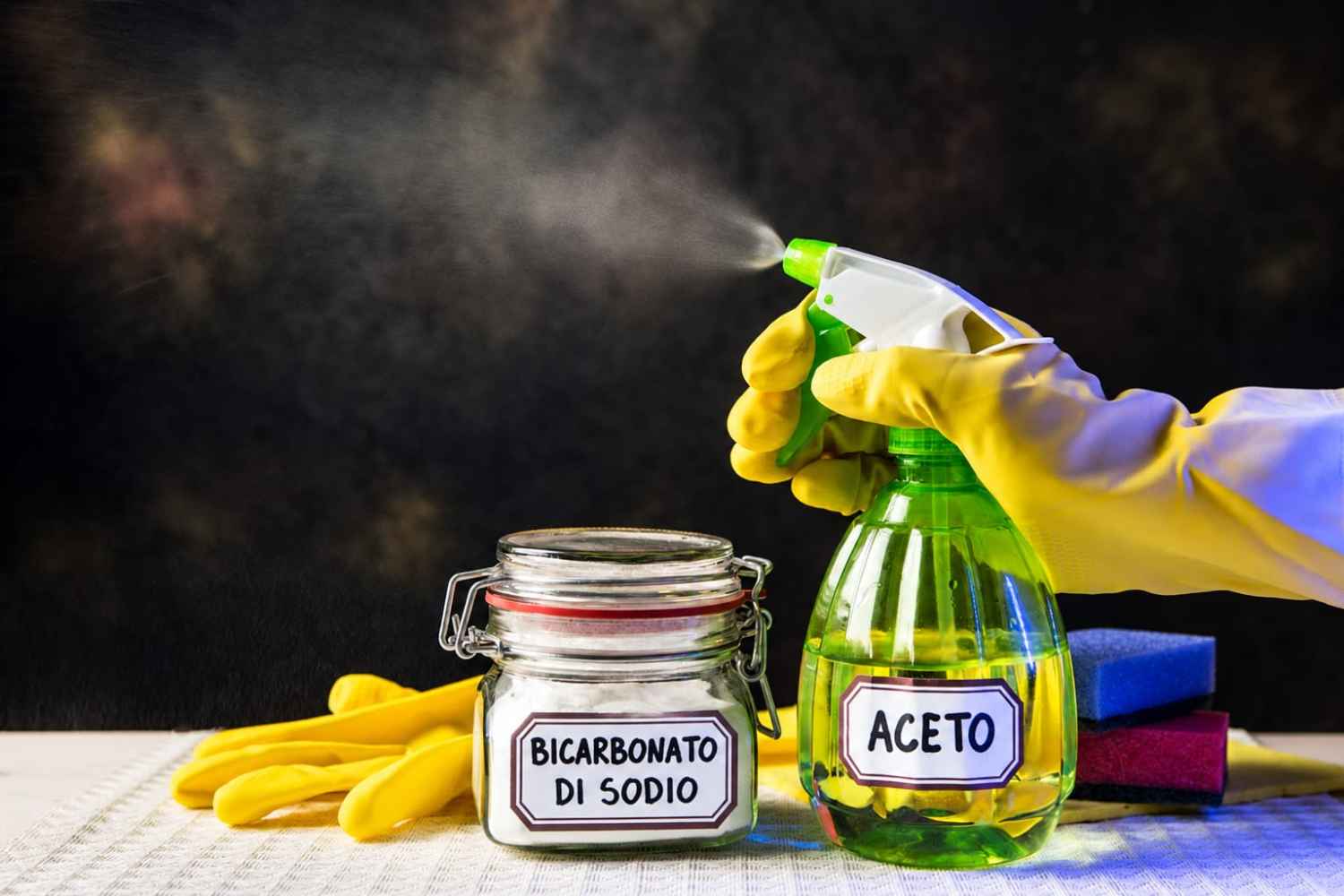 pulizie ecologiche bicarbonato aceto