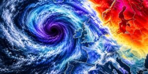 Bomb cyclone is heading towards Europe: winds of up to 150 km/h and waves over 10 meters expected