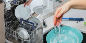 Do you save more by using a dishwasher or washing dishes by hand?