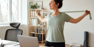 Exercises to open shoulders and chest: the simple routine to do 5 minutes a day to correct desk “hump”
