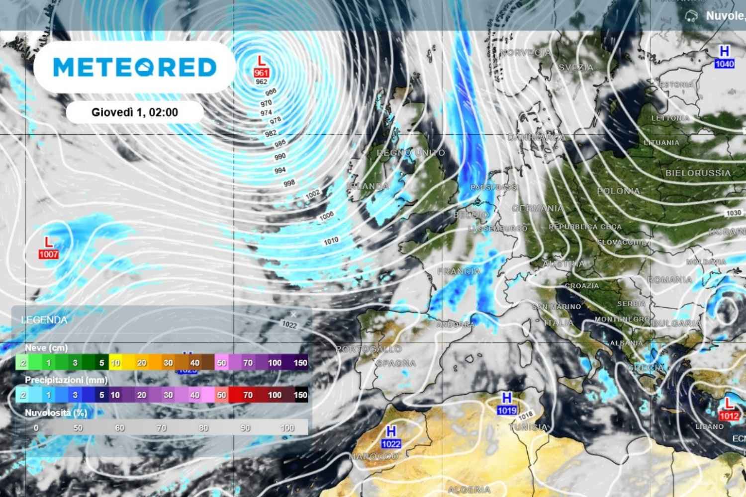 meteo ottobre