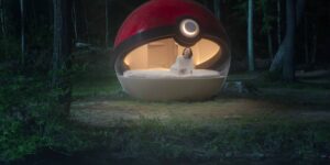 Pokémon fans’ dream come true! Now you can sleep in a giant Poké Ball (surrounded by nature)