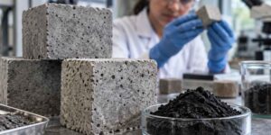 Scientists create super concrete from poop: 42% stronger and more flexible concrete with human excrement
