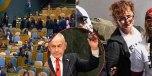 The UN hall empties during Netanyahu’s delirious speech: which countries left (while Susan Sarandon was arrested)