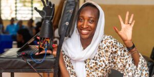 This Kenyan start-up has created a robotic hand that translates lessons into sign language: it’s also made from recycled plastic