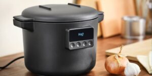 At IKEA, the 99 euro multicooker pot that cooks dinner by pressing just one button is selling like hotcakes