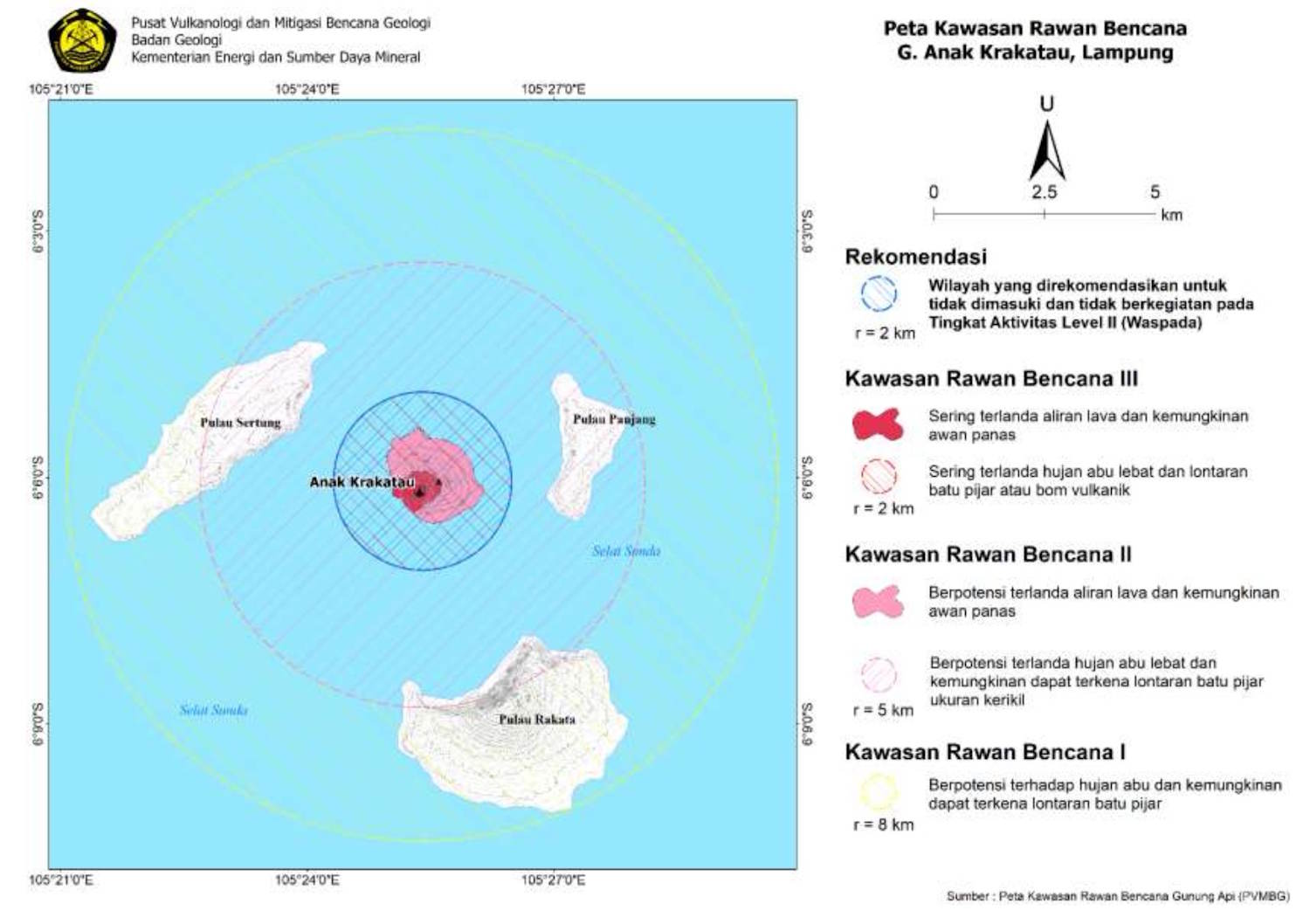 Indonesia volcano eruption two new islands