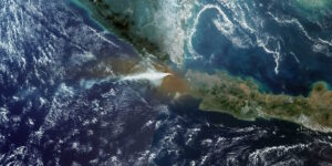 Two new islands emerge in Indonesia after the terrifying eruption of the Anak Krakatau volcano