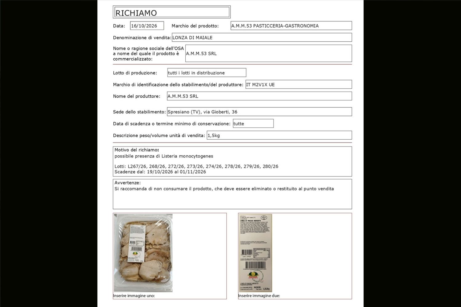 pork loin recall