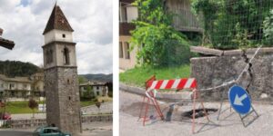 This town in Friuli is sinking (and its bell tower is increasingly tilted)