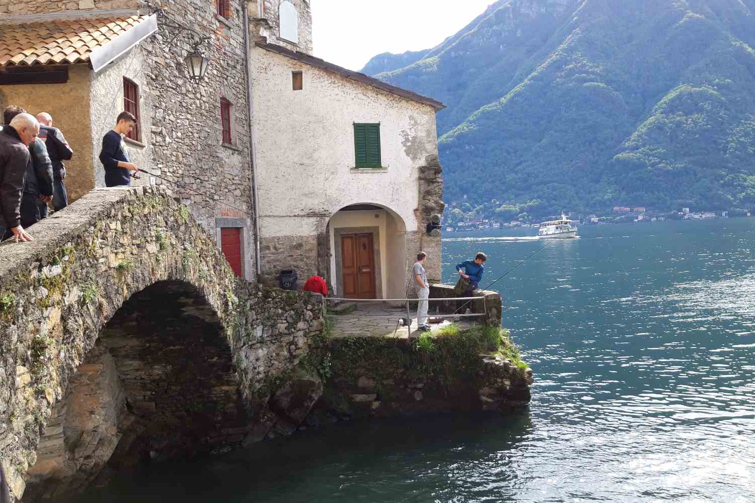 On Lake Como there is a village of Celtic origin set in the rock with a breathtaking gorge and a 200 meter waterfall