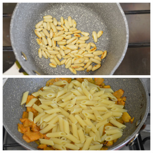 pumpkin pine nut pasta 2
