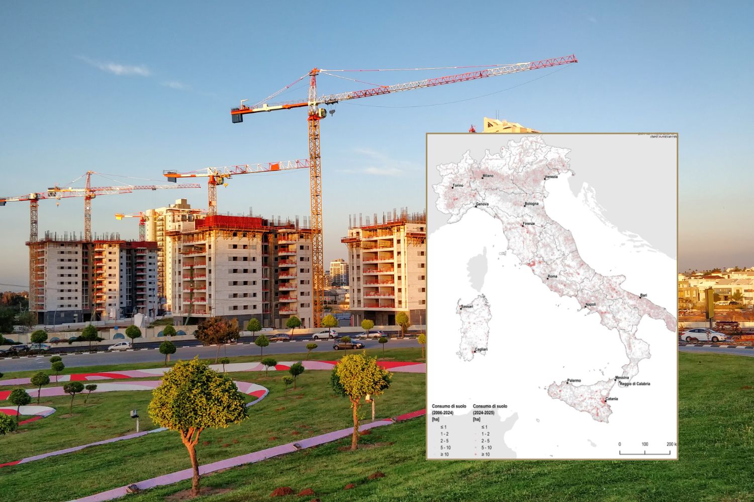 consumo suolo ispra