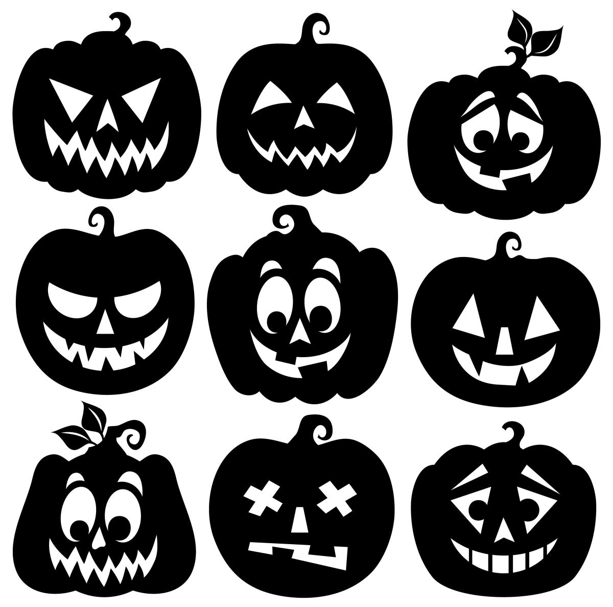 halloween pumpkin faces