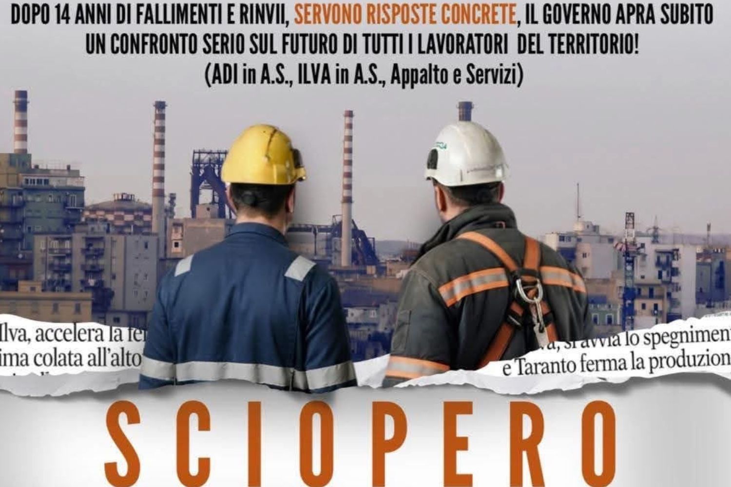 Ex Ilva, the decree does not extinguish the protest: 48 hours of strike puts fuel supplies in the South at risk