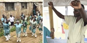 In a hospital in the Congo, doctors dance to celebrate the last patient recovered from Ebola: hope lights up (but the epidemic continues)