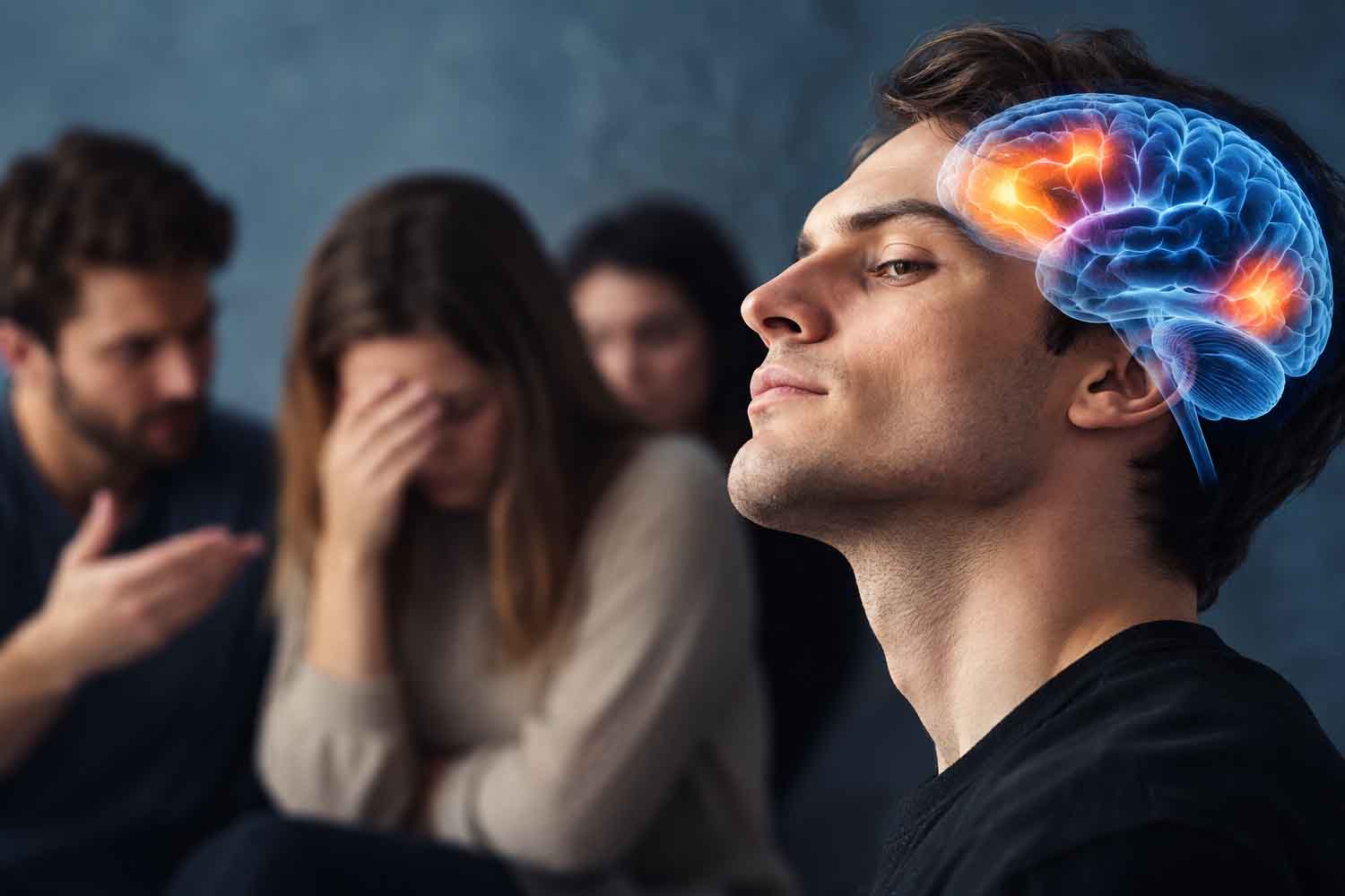 cervello di un narcisista