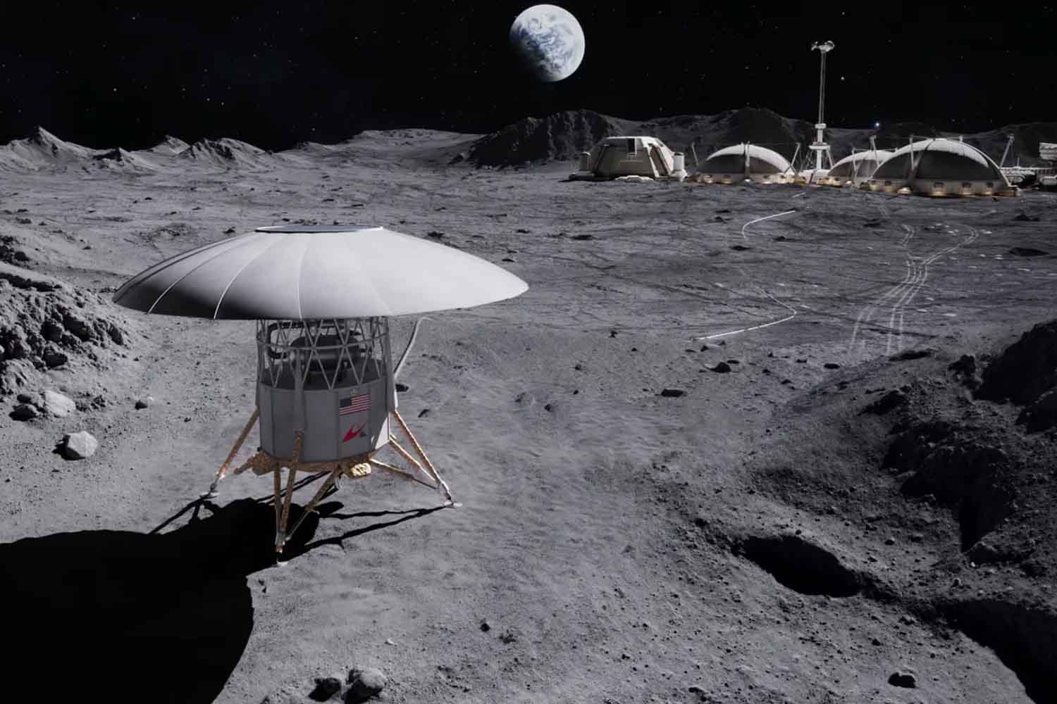 reattore nucleare sulla Luna