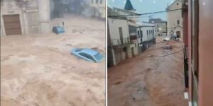 Spain overwhelmed by rain: 142 liters in a few hours in Madrigueras, a 102-year-old woman dies