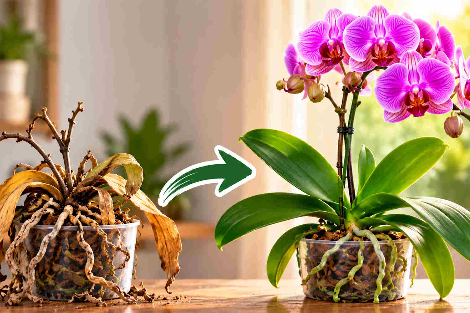 orchidea buttare