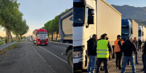 The Government releases 480 million for hauliers: partial lifting of the ban in Sicily, but in the rest of the South the blockades continue