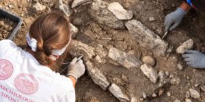 The remains of 7-8 children under the age of one year emerge under a medieval church in the Foggia area