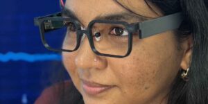 These smart glasses power up with the blink of an eye…literally!
