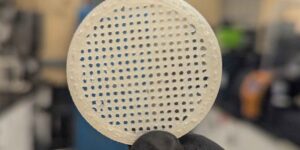 This 3D printed filter captured 90% of microplastics from water in the lab and now hopefully works in washing machines too