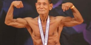 Toshisuke Kanazawa, the 90-year-old bodybuilder who continues to win without eating meat and fish: “I want to compete until my last breath”