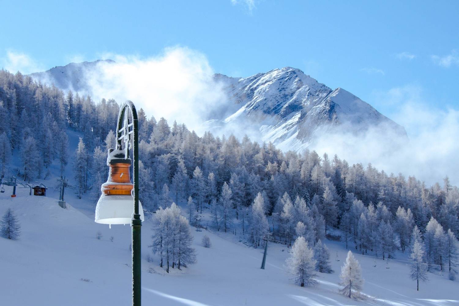 neve alpi