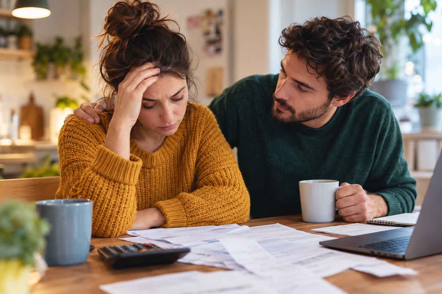 coppia e problemi economici